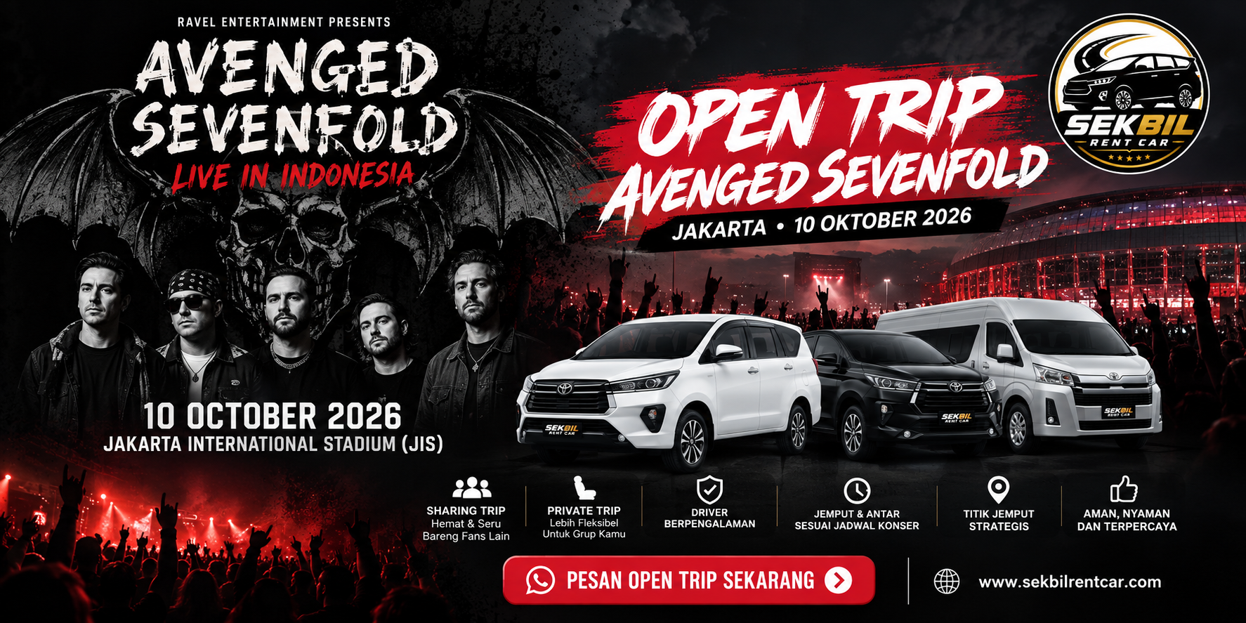 Avenged Sevenfold Live In Indonesia
